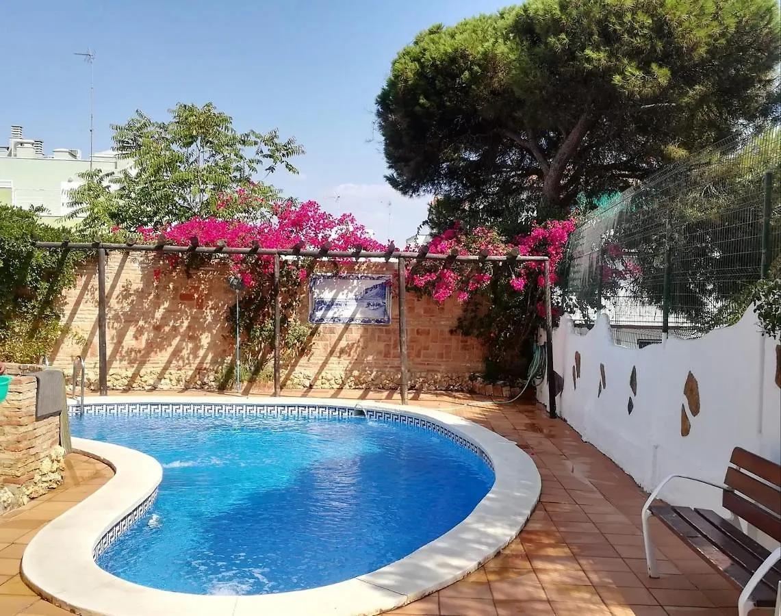 Charming Villa In Punta Umbria With Private Pool